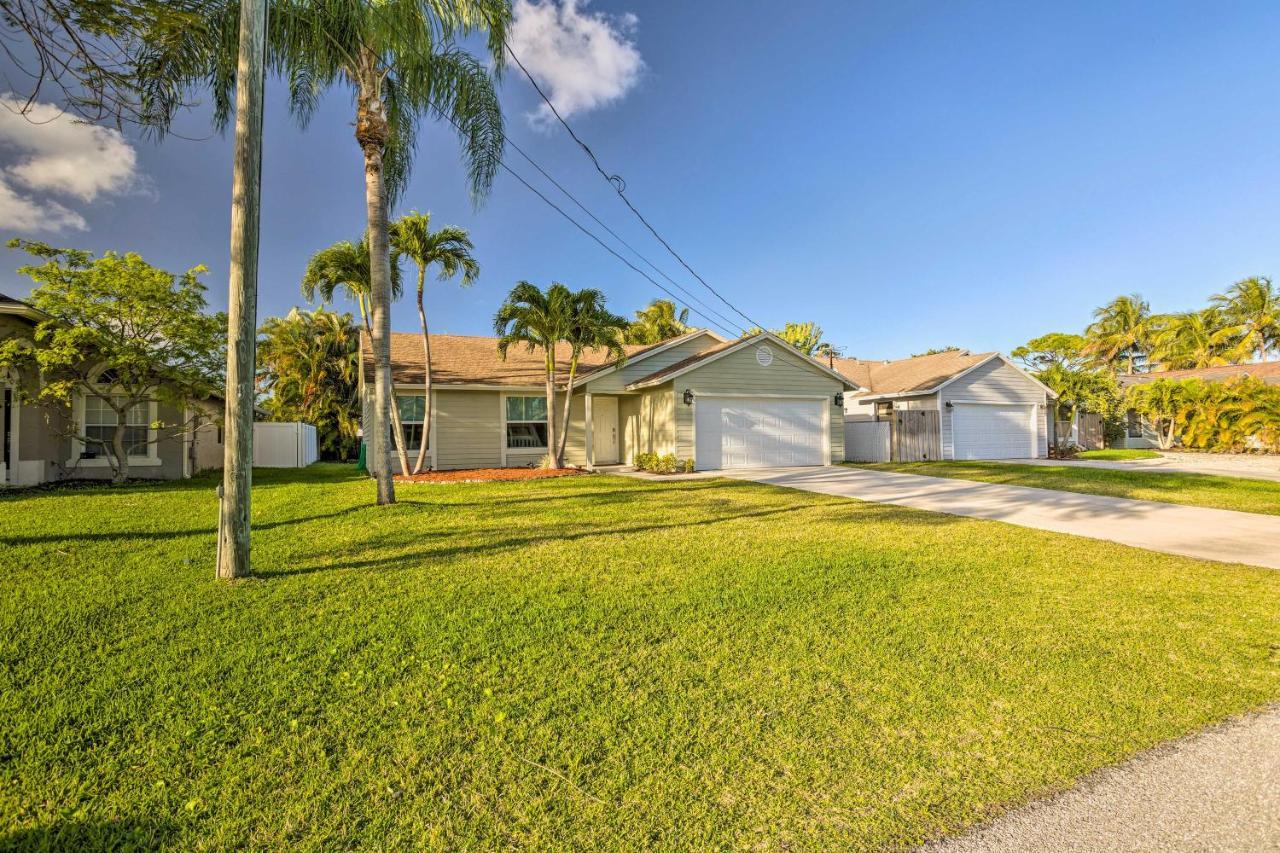 Jupiter Home With Patio And Grill About 6 Mi To Beach! Exterior foto